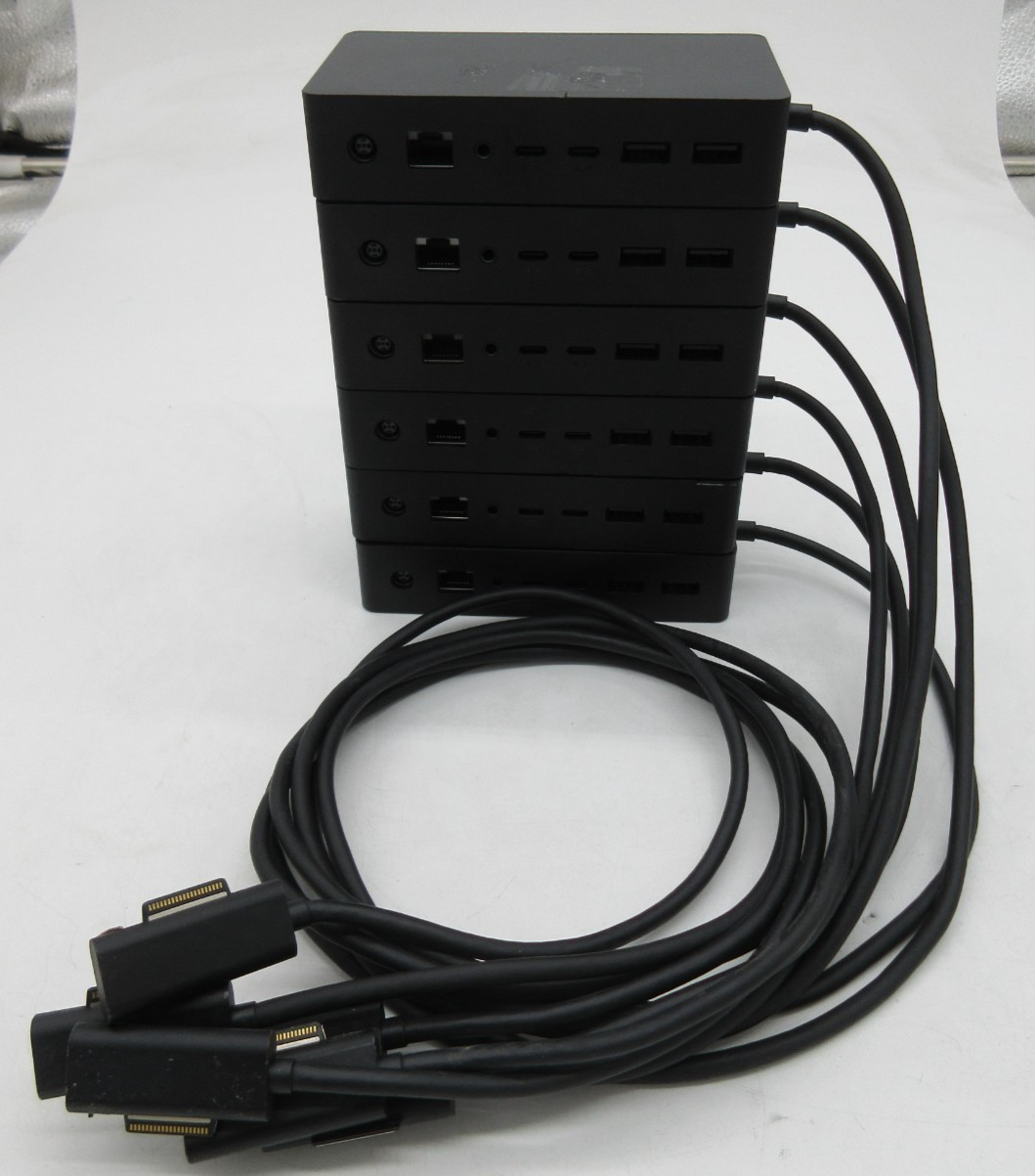 LOT OF 6 Microsoft Surface Dock 2 1917