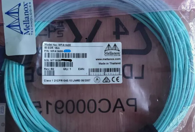 MELLANOX MFA1A00-E020 Active fiber cable, IB EDR, up to 100Gb/s IBM 00wt083 ,20M