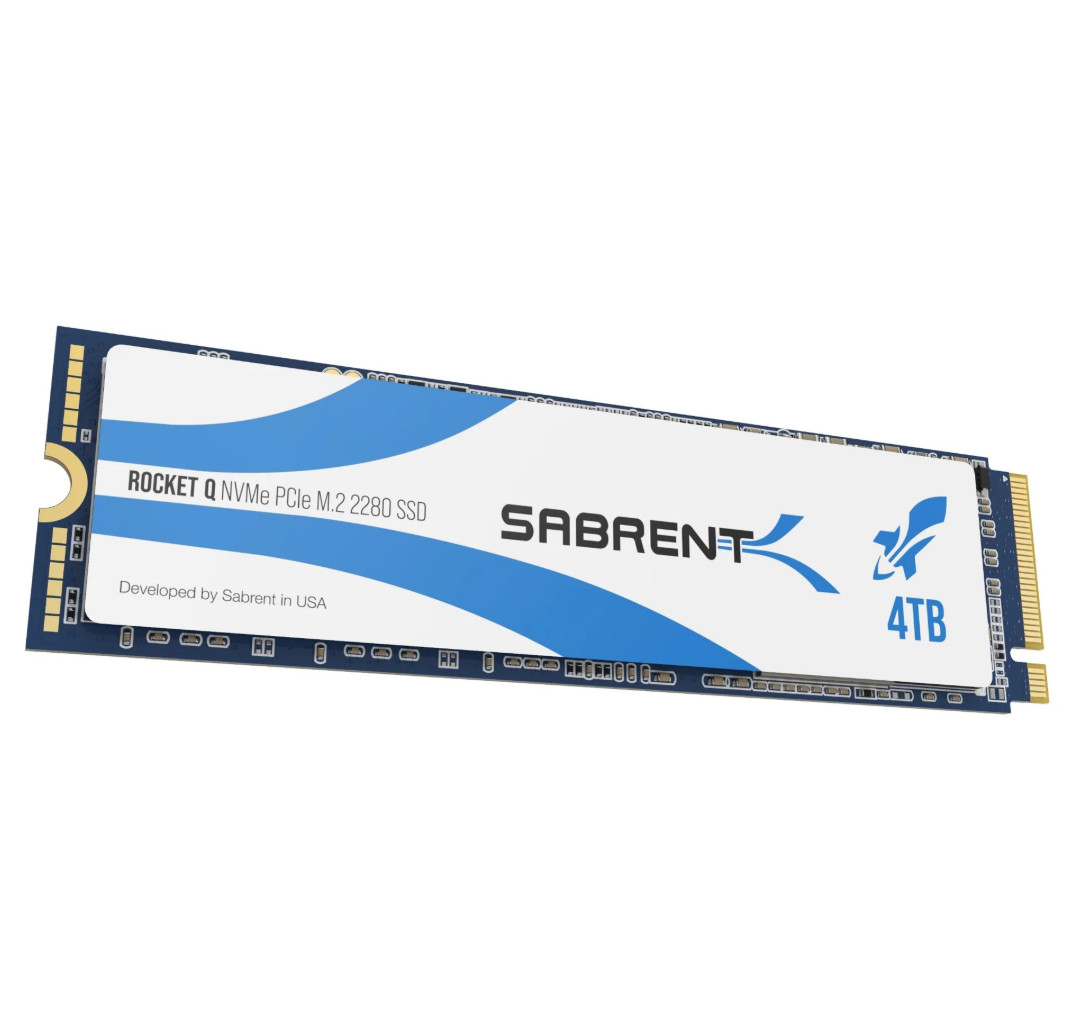 Sabrent Rocket Q 4TB NVMe PCIe 3.0 x4 M.2 2280 SSD (SB-RKTQ-4TB)