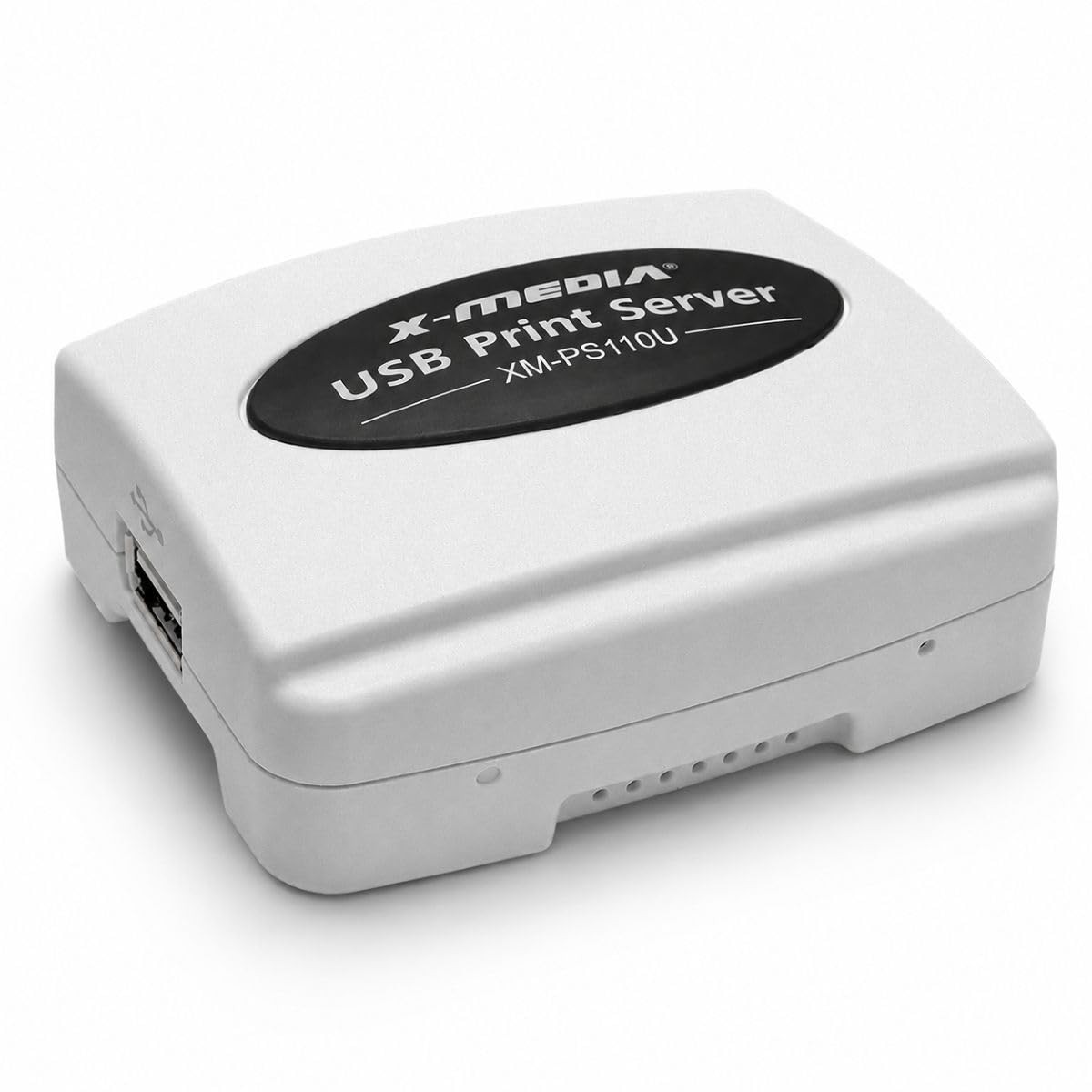 X-MEDIA XM-PS110U 1-Port 10/100Mbps Fast Ethernet USB Print Server | USB 2.0 ...