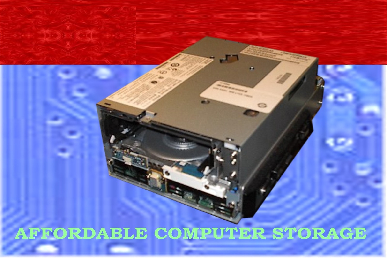 Tandberg Data IBM Exabyte Magnum 2x24 LTO-3 Tape drive 23R5102 LVD 1015544 LTO3