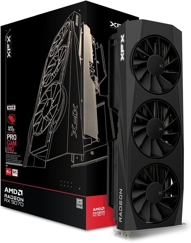 XFX Quicksilver AMD Radeon RX 9070 OC Gaming Edition