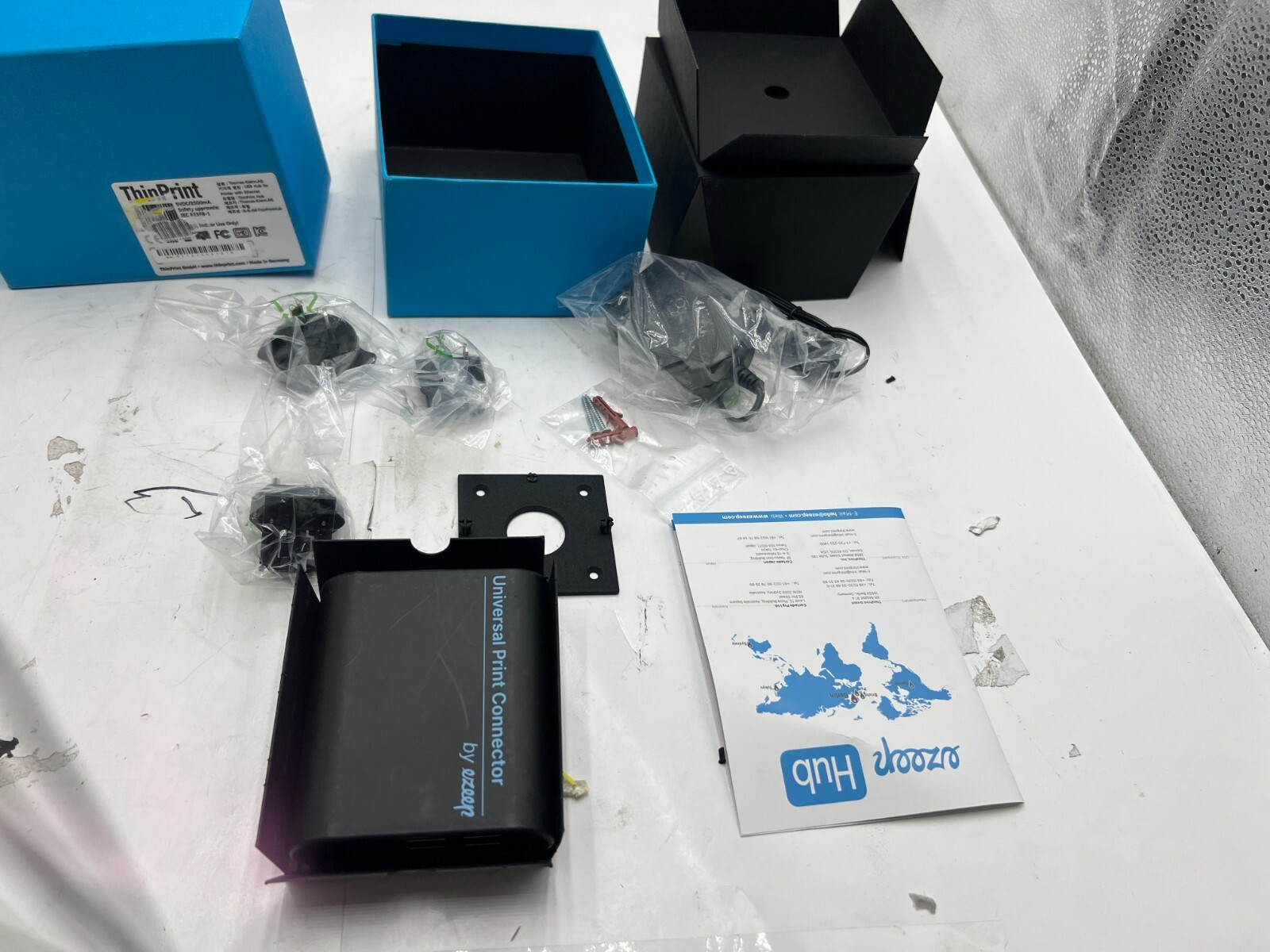 Ezeep Universal Print Connector USB Hub for Printer with Ethernet 311210051516