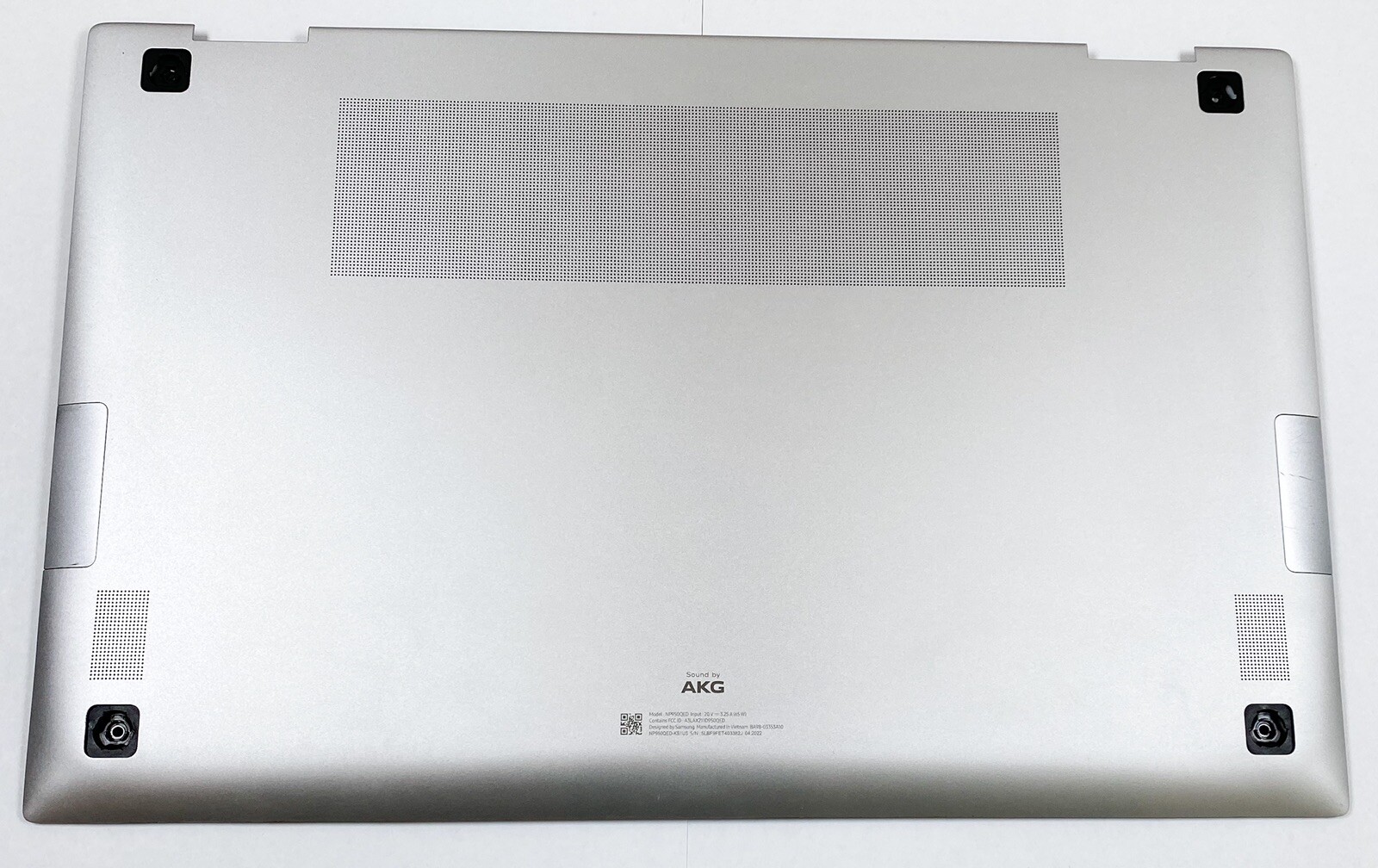 Samsung NP950QED BA98-03232B Original Bottom Base Case Cover Silver