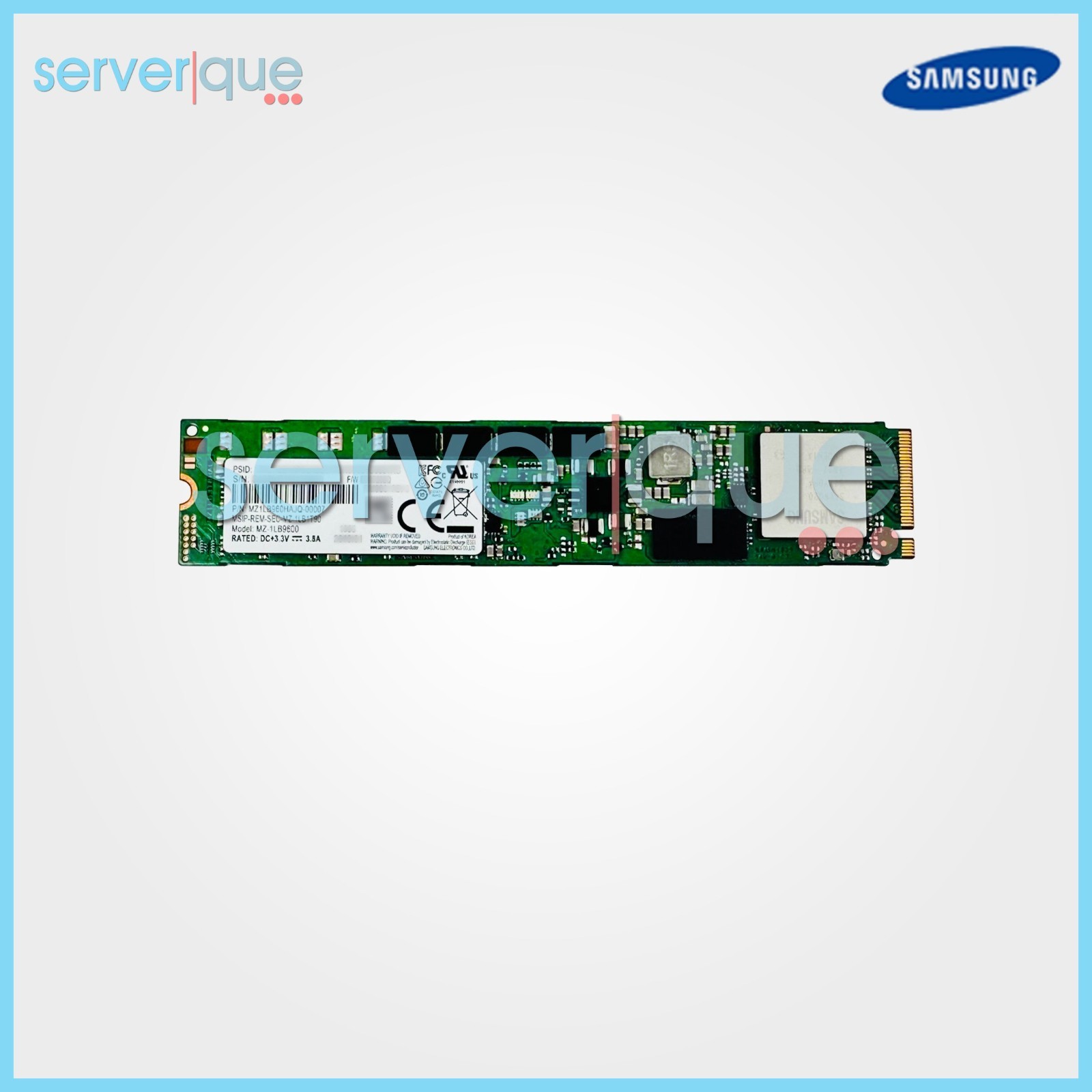 Samsung MZ-1LB9600 PM983 960GB PCIe 3.0 x4 NVMe MZ1LB960HAJQ M.2 22110 SSD