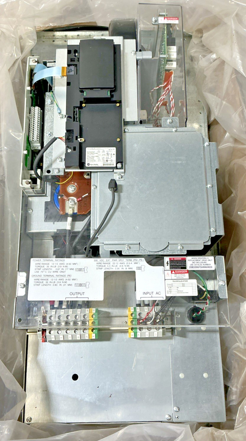 Allen-Bradley-PowerFlex 700 - 20BD096F0ANNAND0 - AC Drive, 480VAC, 96A, 75HP-NEW