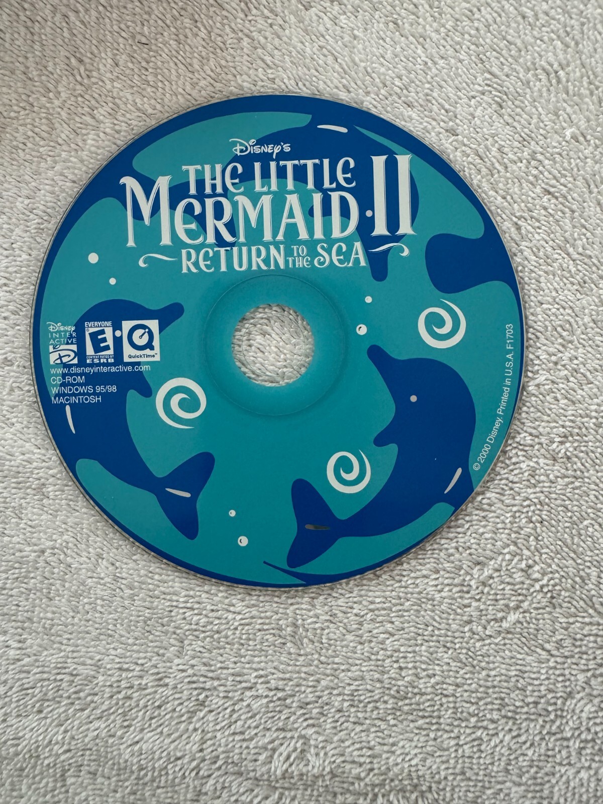 Disney's The Little Mermaid II Return to Sea 2000 Windows 95/98/Macintosh