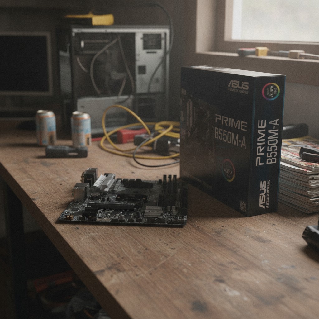 High-Performance Prime B550M-A WiFi II Motherboard - Ideal for AMD Ryzen PCs