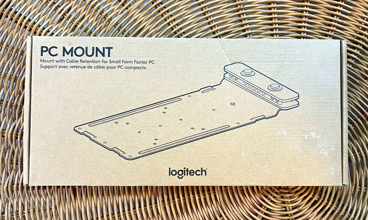 Logitech PC Mount for Small Form Factor PC, 952-000097