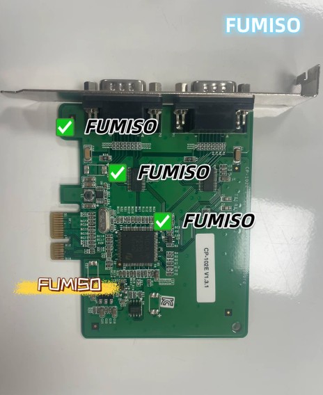 1pc used MOXA CP-102E V1 3.1 cards_