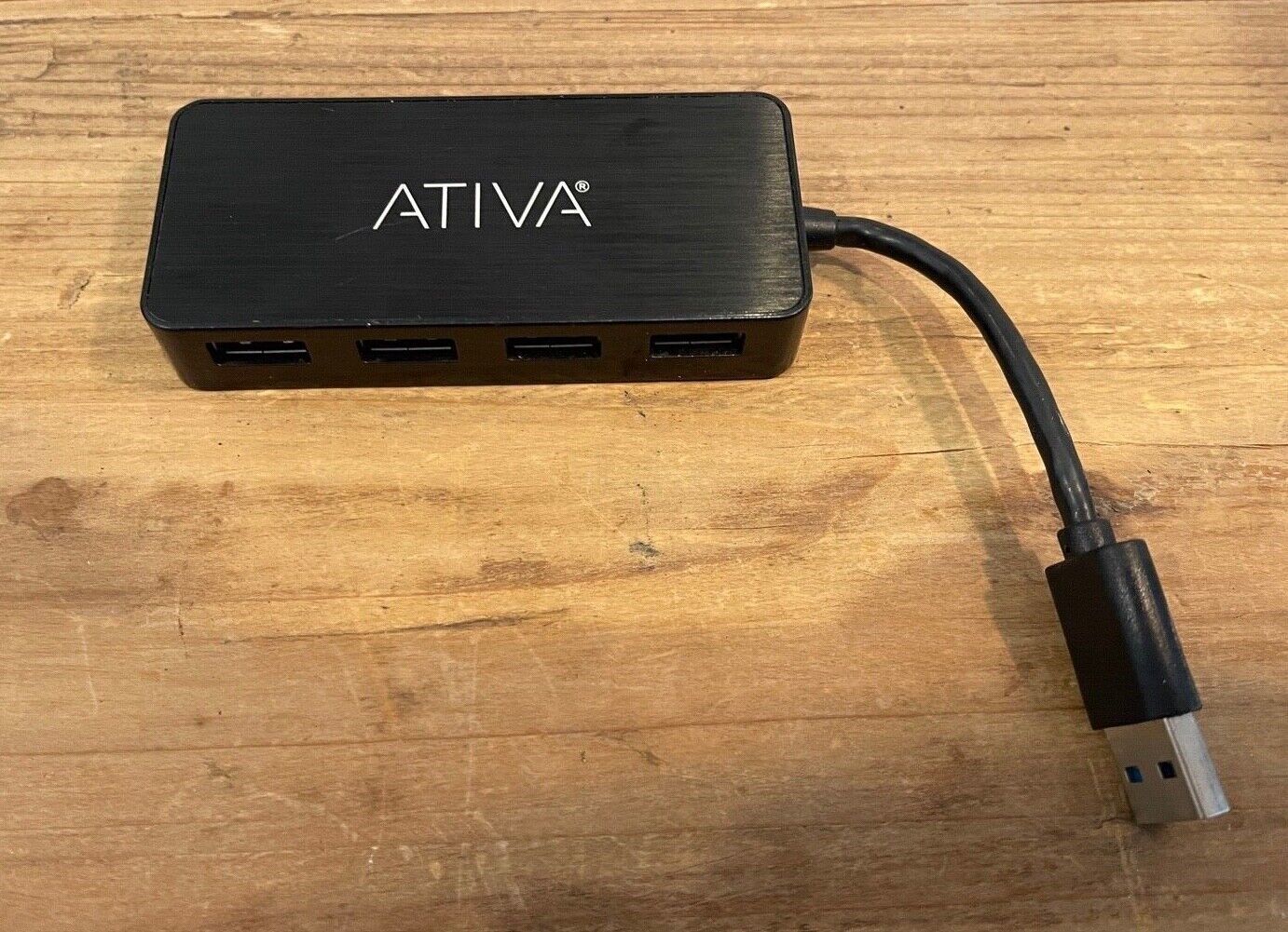 Ativa 4-Port USB 3.0-Charging Hub Black #530-016 
