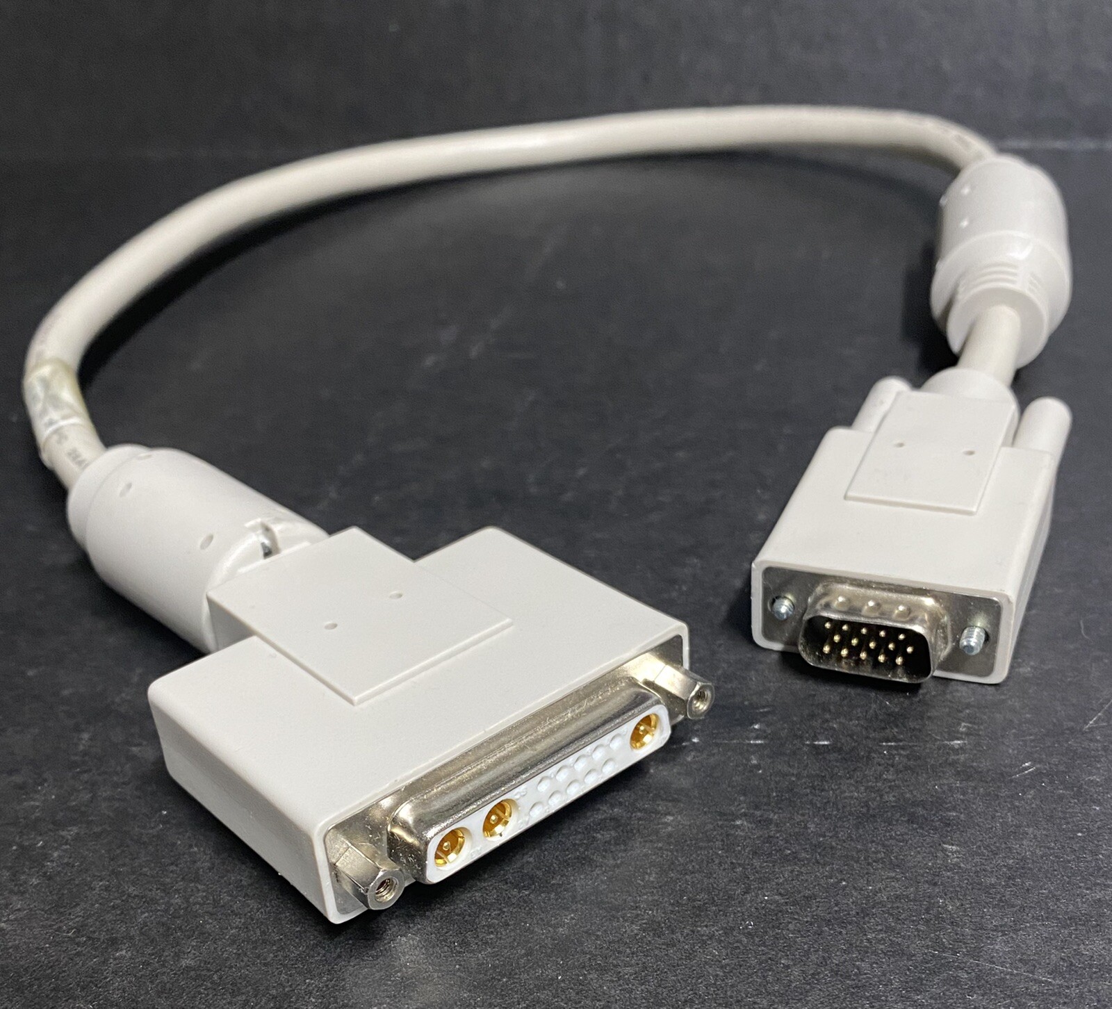 Sun 530-2917-01 REV 50 HD15M to DB13W3F Video Adapter 24-inch Cable X471A 
