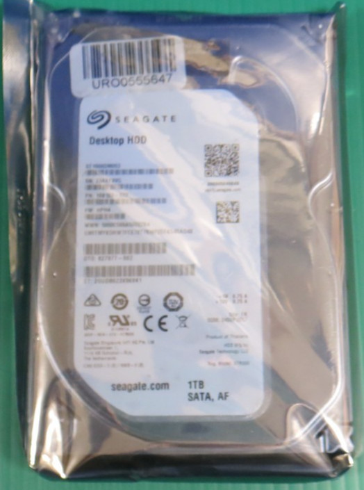 HP / Seagate 1TB / 64MB SATA 7.2K / 3.5" HDD / ST1000DM003 / 827977-002 / REFURB