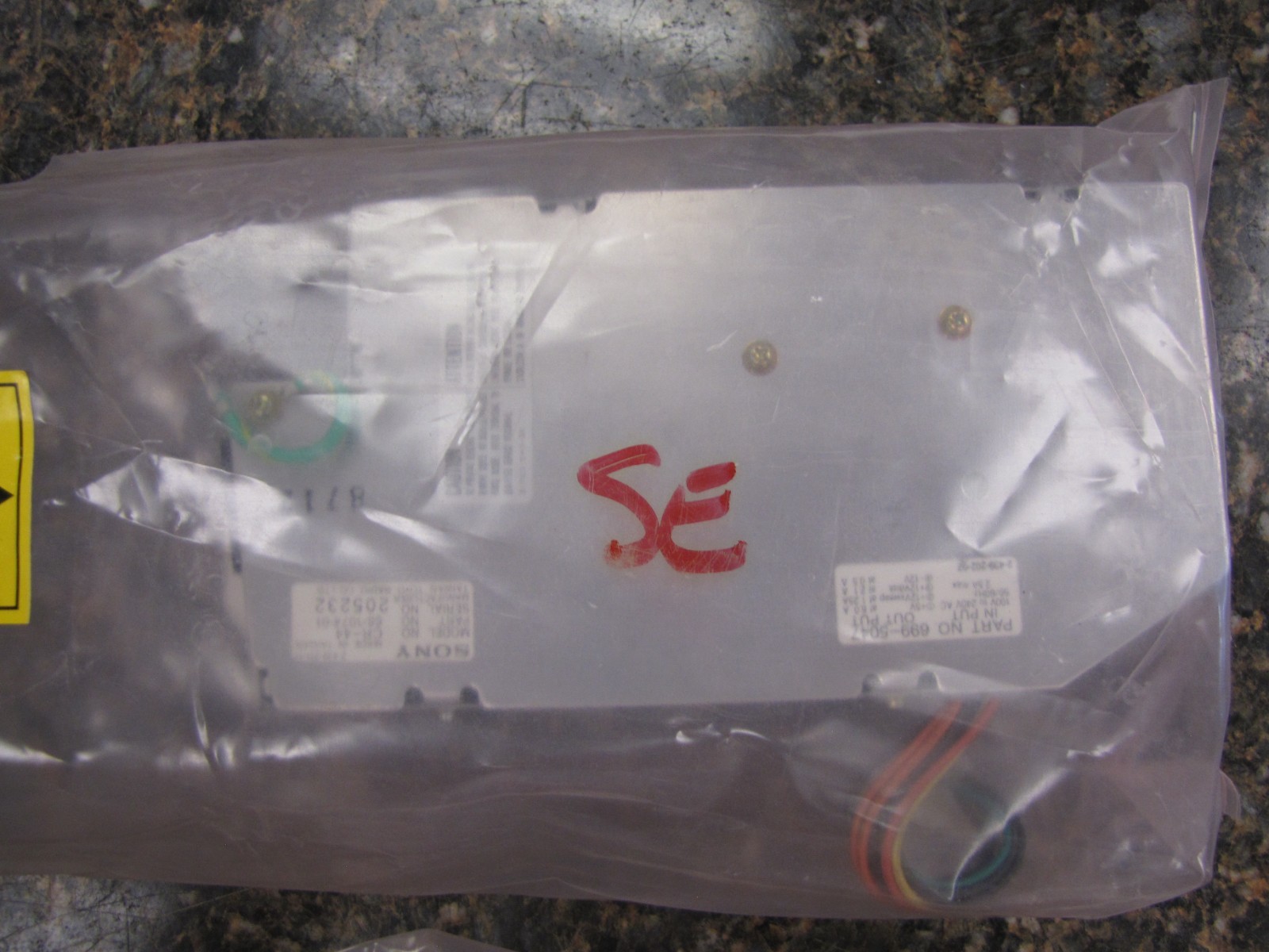 Vintage Sony CR-44 Power Supply for Apple Macintosh SE 699-5047 -NH11