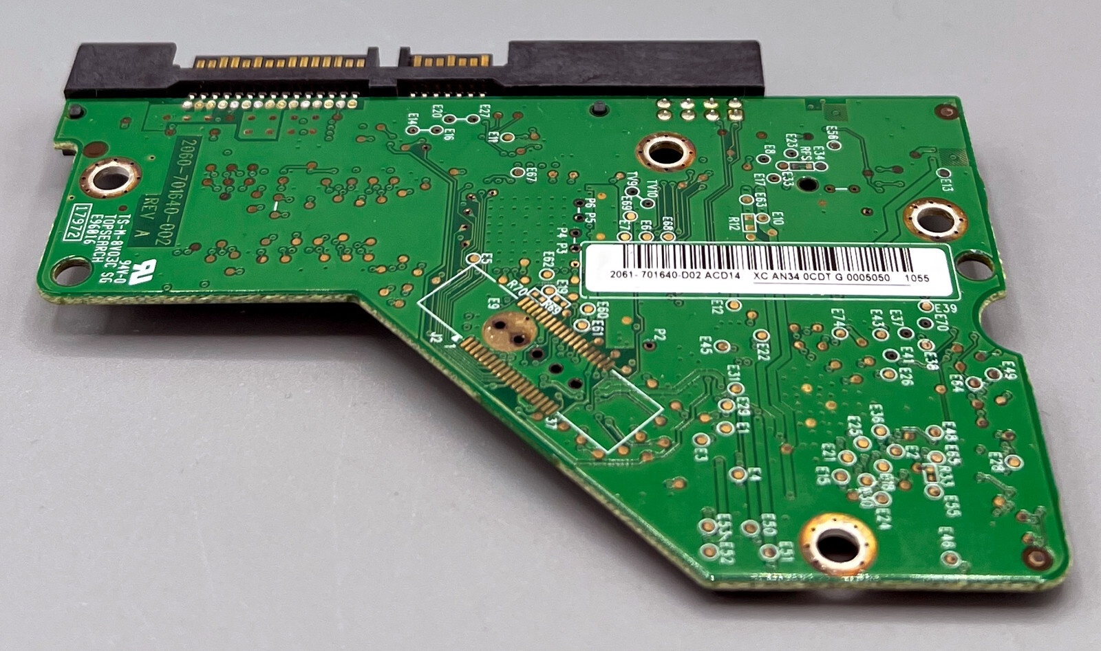 PCB ONLY 2060-701640-002 REV A Western Digital 2061-701640-D02 ACD14 SATA I-561