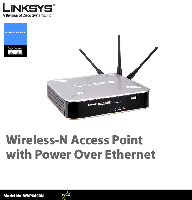 LINKSYS CISCO | WIRELESS-N ACCESS POINT + PoE ✪NOS✪ WAP4400N RARE WIFI WAN WLAN