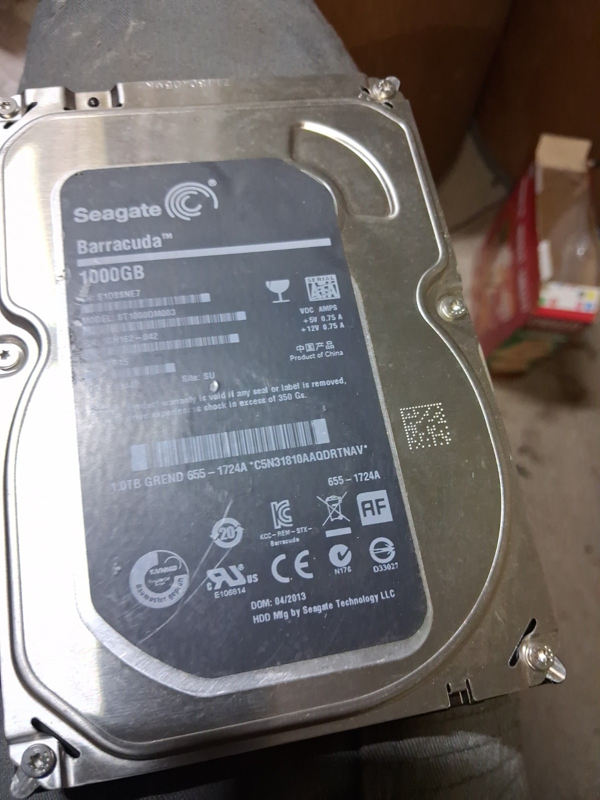seagate barracuda 1000 gb hard drive