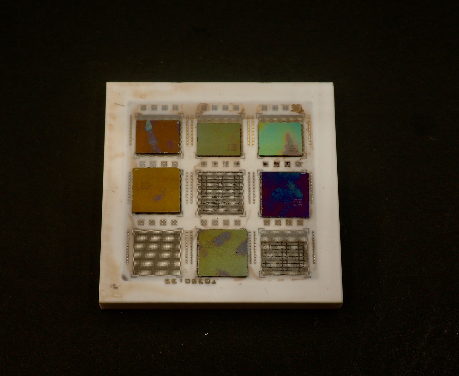 Vintage IBM RS/6000 POWER2+ MCM CPU Module Ceramic Multi-Chip Processor RIOS2