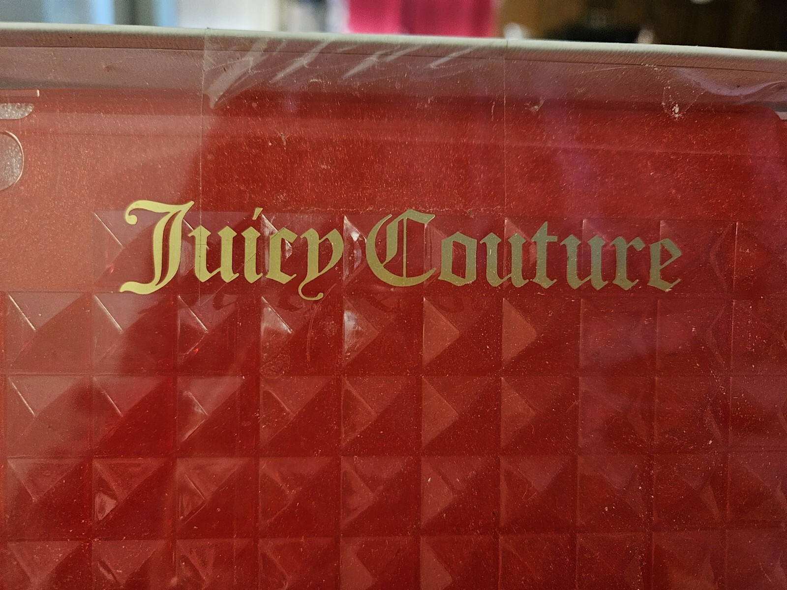 Juicy Couture Pop Pyramid Gelli Generation iPad 3 Case Red Brand NIB Retail $68