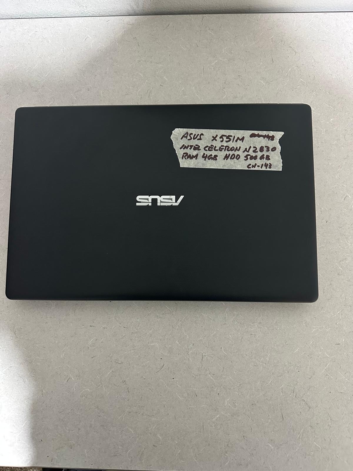 ASUS X551M 15.6" Laptop Intel Celeron N2830 4GB RAM 500GB HDD