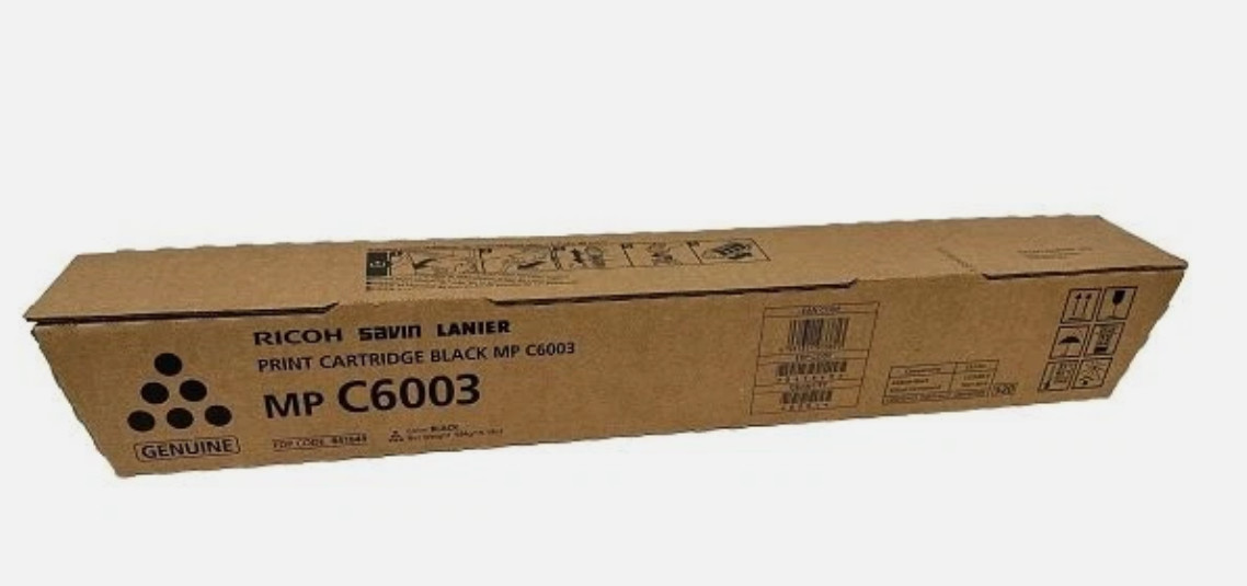 Genuine OEM Ricoh Savin Lanier 841849 Black Toner Cartridge 33,000 Yield