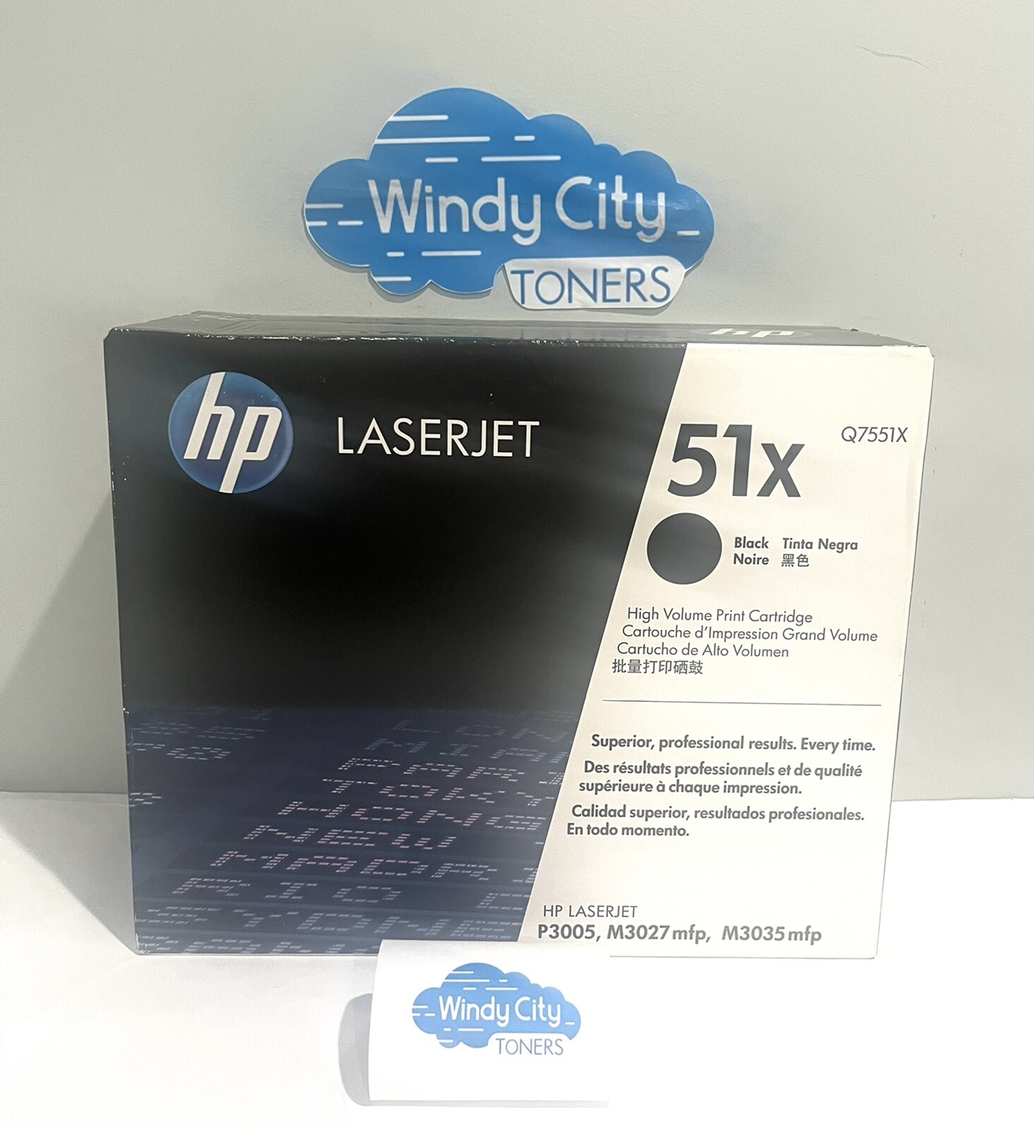 HP 51X Q7551X Black High Yield Toner For LaserJet P3005 M3027 mfp p3035mfp NEW