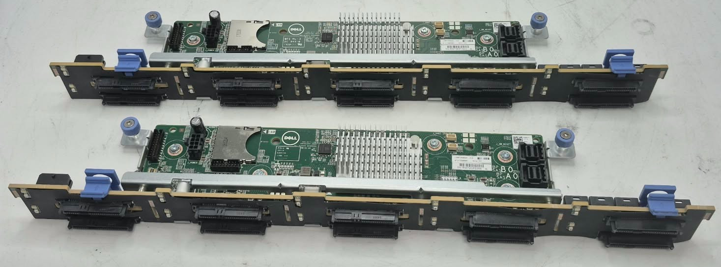 Lot of 2 Dell 22VC9 HRKY6 3XTYM PowerEdge R630 10x2.5" HDD Backplane