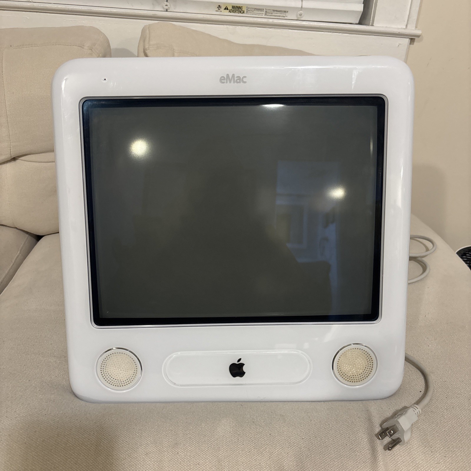 Vintage Apple eMac A1002 All in One Power PC Computer FOR Parts Or  Repair AS IS