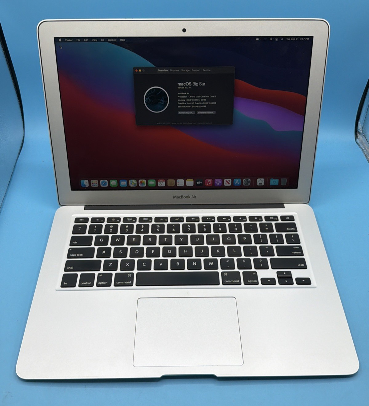 Apple Macbook Air (2014) 13 inch 8gb, i5, 256gb SSD A1466 Clean Condition