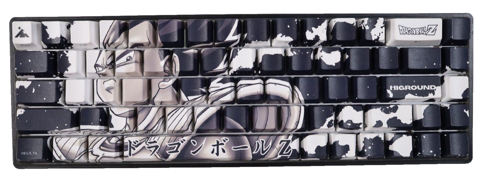 Higround DBZ Vegeta Basecamp 65 Hall Effect RGB Magnetic Gaming Keyboard