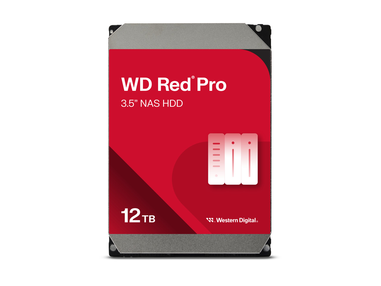 WD Red Pro 12TB 7200 RPM 512MB Cache SATA 6.0Gb/s 3.5" Internal Hard Drive - WD1