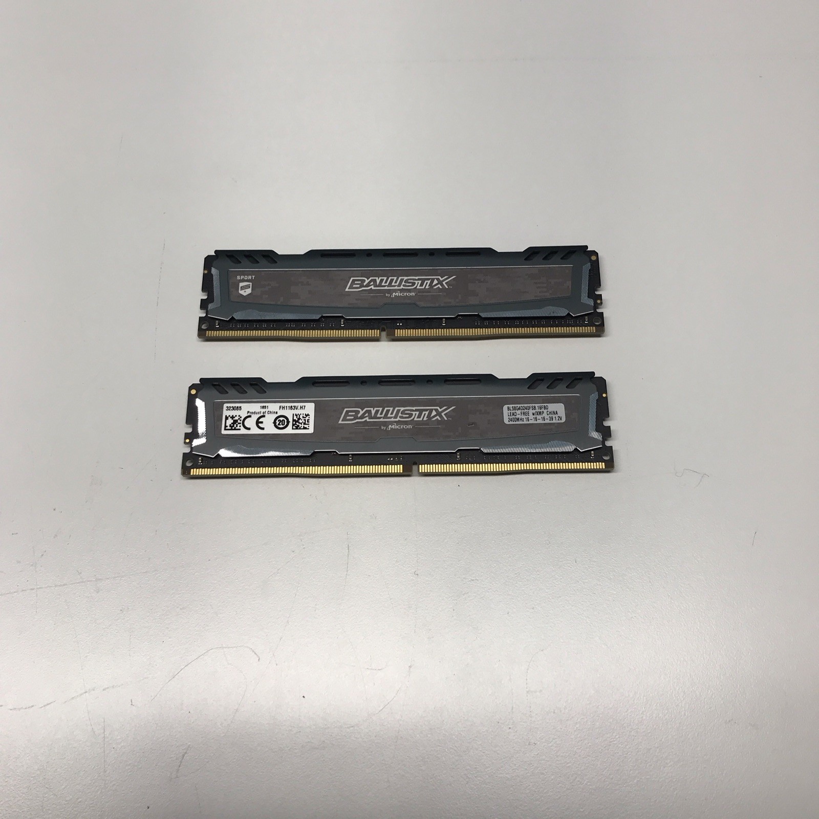 Micron Ballistix Sport 16GB (2x8GB) PC4-19200 DDR4-2400 RAM BLS8G4D240FSB.16FBD
