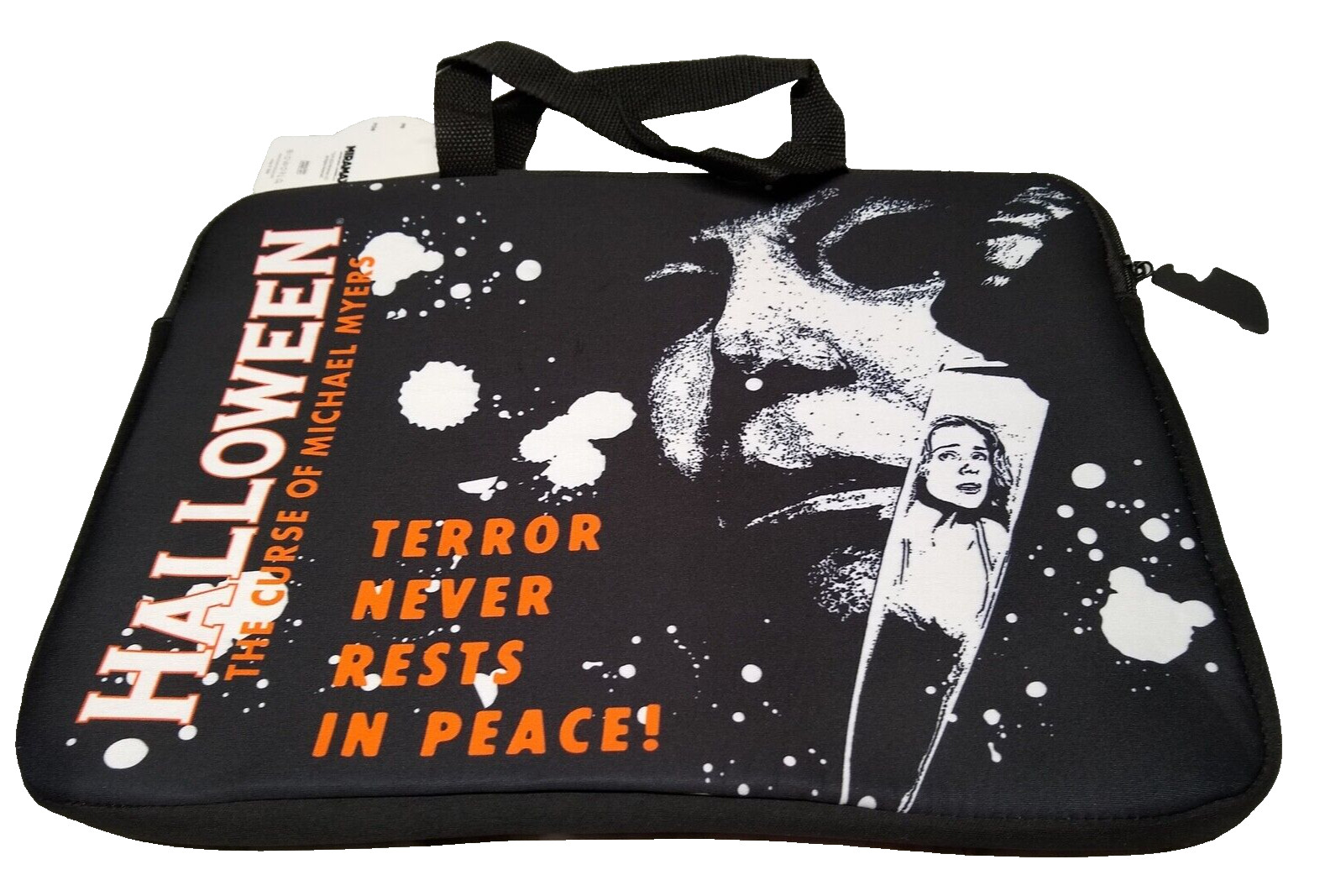 NWT 15" The Curse Of Michael Myers Halloween Laptop Sleeve Terror Never Rest