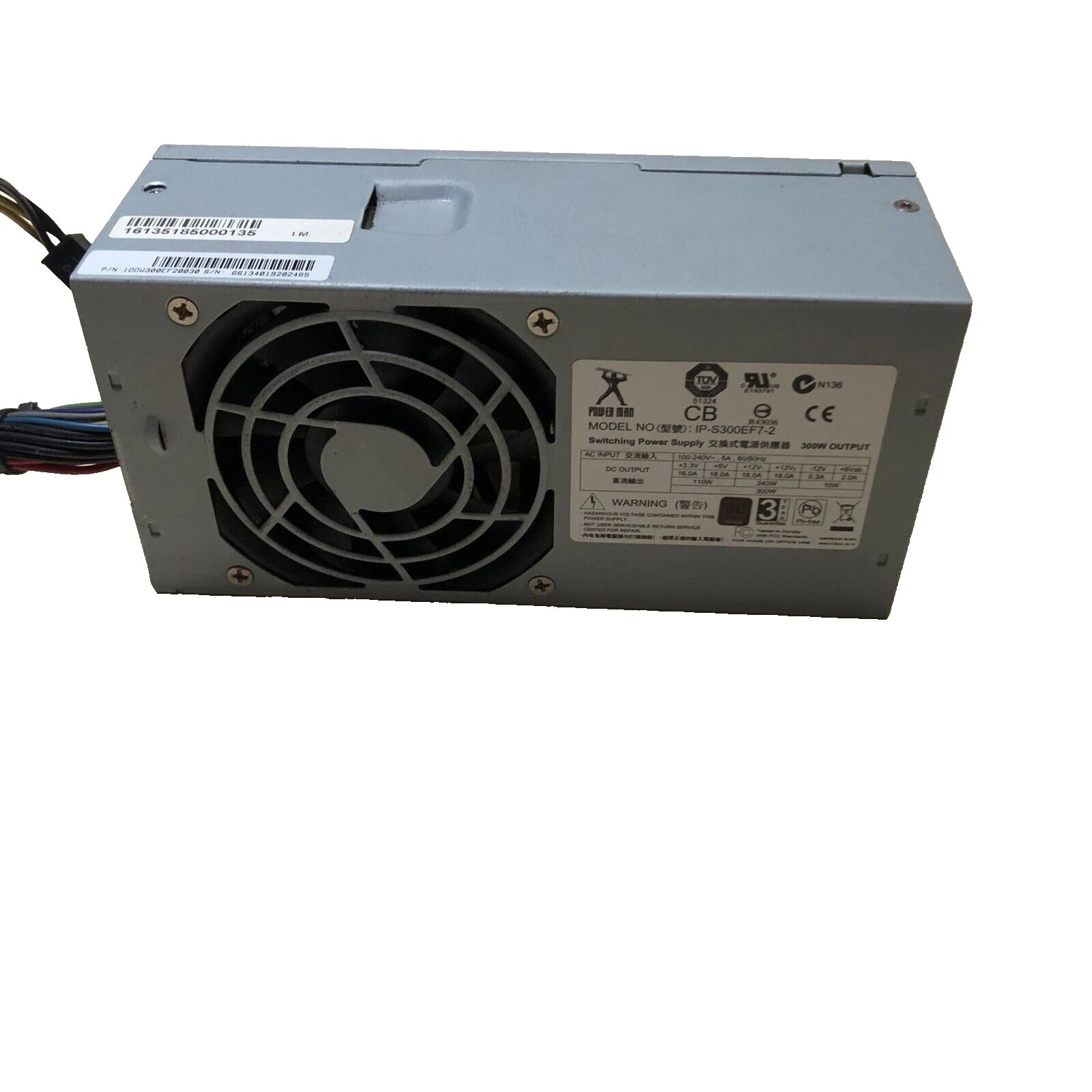 Genuine CDM SFF F53363-02 Prime H310M-A R2.0 300W Power Supply .