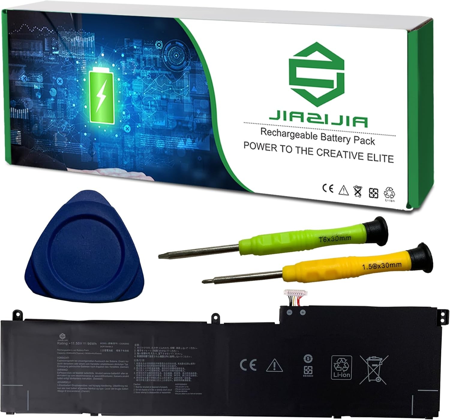 C32N2002 Laptop Battery Replacement for Asus ZenBook Flip 15 UX535LI UX564EH