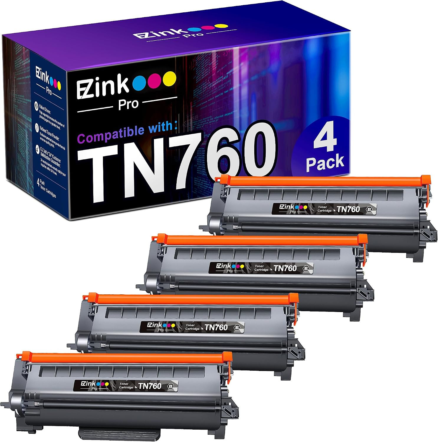 TN-760 TN730 TN760 Toner for Brother Printer TN760 Toner TN-730/TN-760