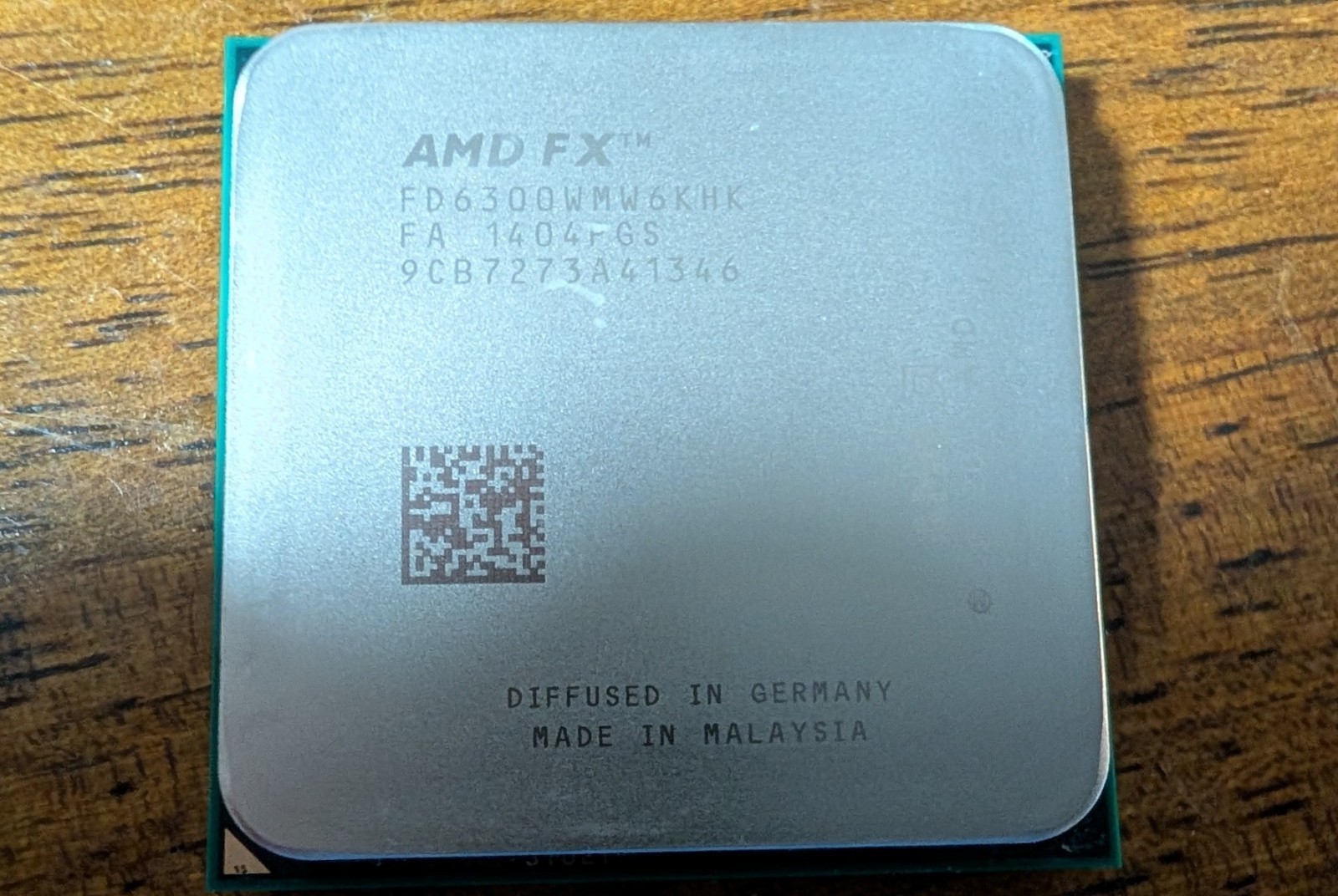 AMD FX 6300 AM3 processor with heatsink and coolermaster fan