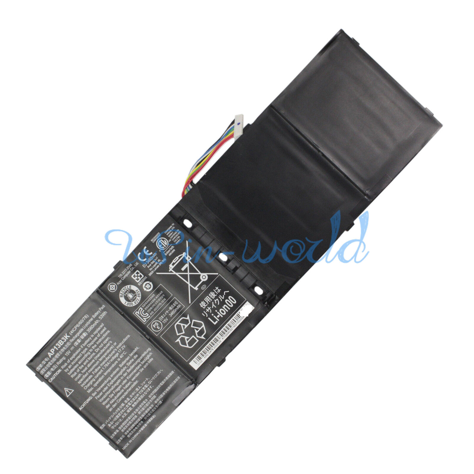 Original OEM Battery AP13B3K for Acer Aspire V5 V5-473G V5-552G M5-583P V5-572P