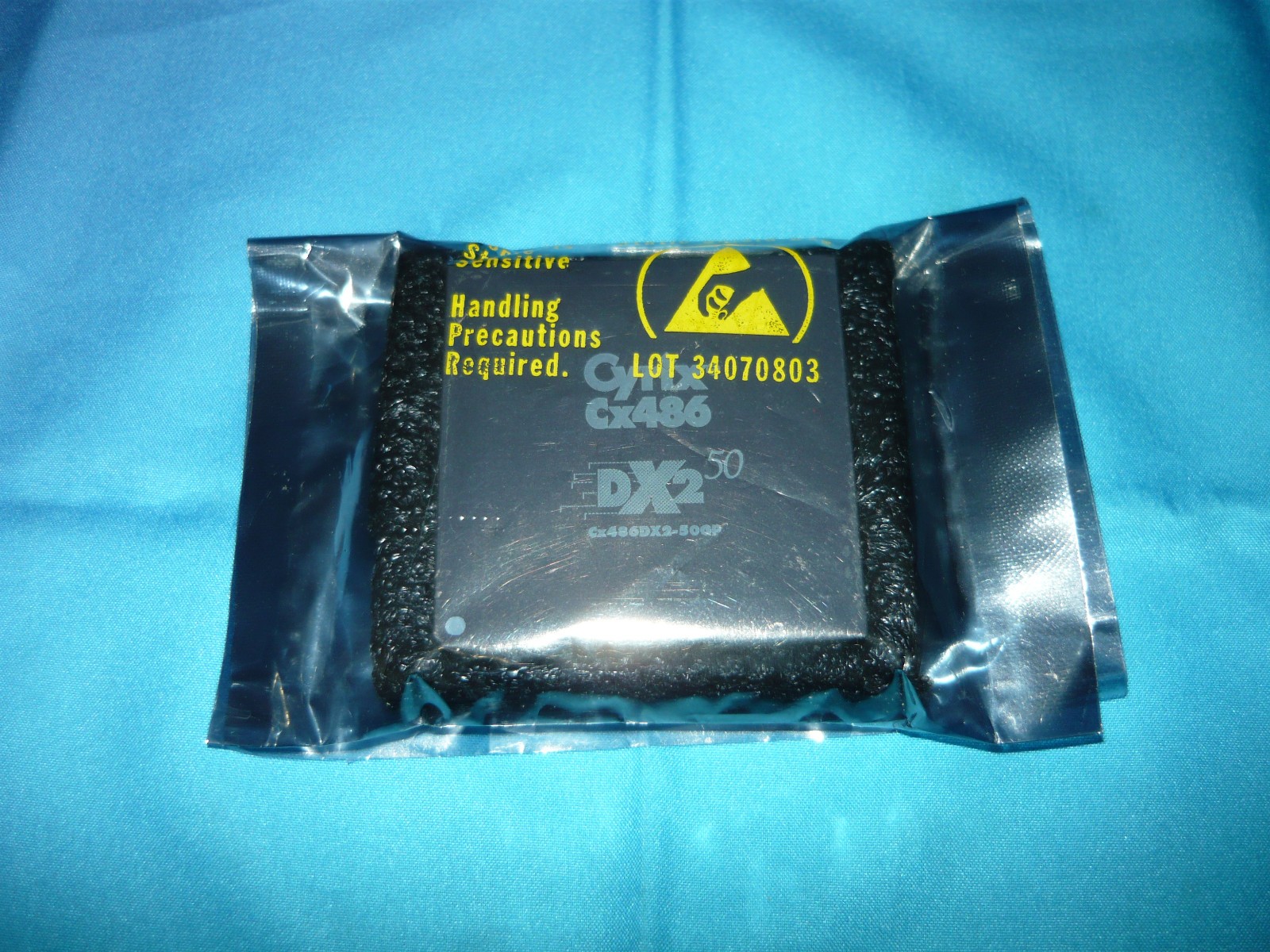 Vintage Cyrix Cx486 DX2-50 Cx486DX2-50GP Socket 3 CPU Processor Used