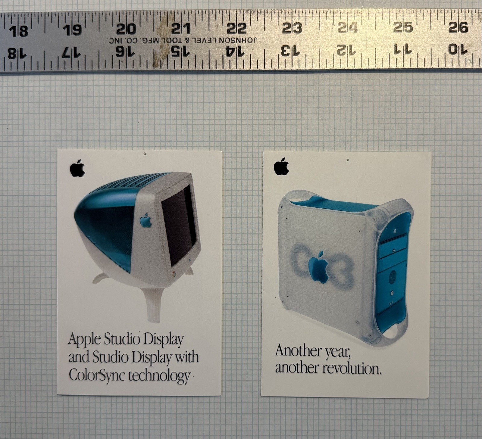 Vintage Apple Macintosh G3 And Studio Display Sales Brochures