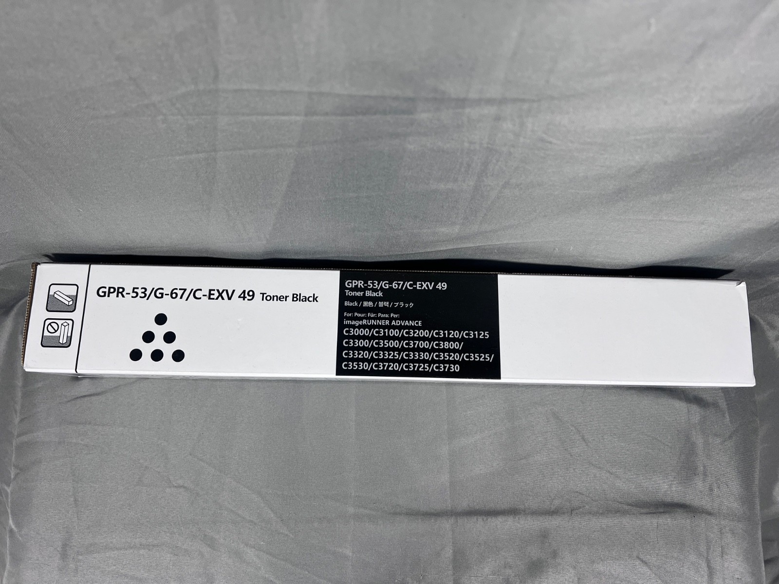 GPR-53 G-67 C-EXV 49 Black Toner Cartridge Compatible For Canon imageRUNNER