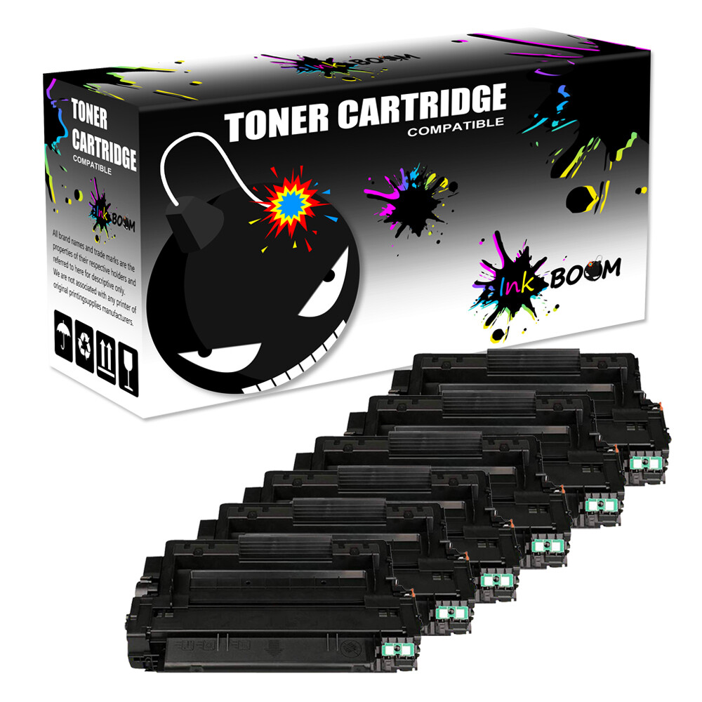 6 Black Toner Cartridges replace for HP Q6511A 11A LaserJet 2430n 2430 Printer
