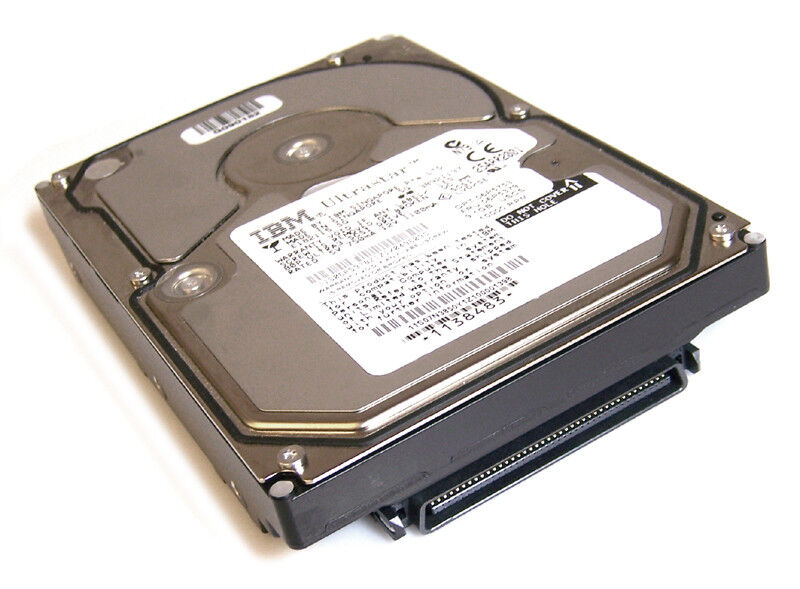 IBM 3.5in U160 SCSI-80Pin 10K 9.1GB Hard Drive 06P5379 10000rpm 06P5753 Hot-Swap
