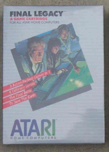 FINAL LEGACY Atari 800/XL/XE Cartridge NIB NEW