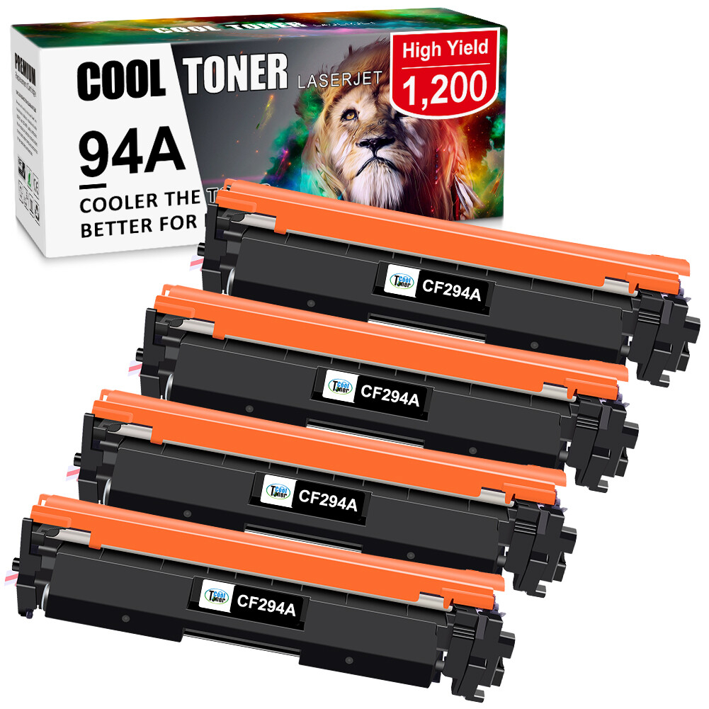 4 Pack 94A CF294A Toner Cartridge For HP LaserJet Pro MFP M118dw M148fdw M149fdw