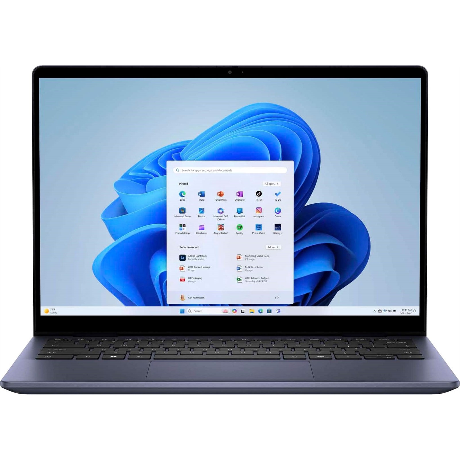 Dell Inspiron 14 7445 2-in-1 14" 16GB, Midnight Blue