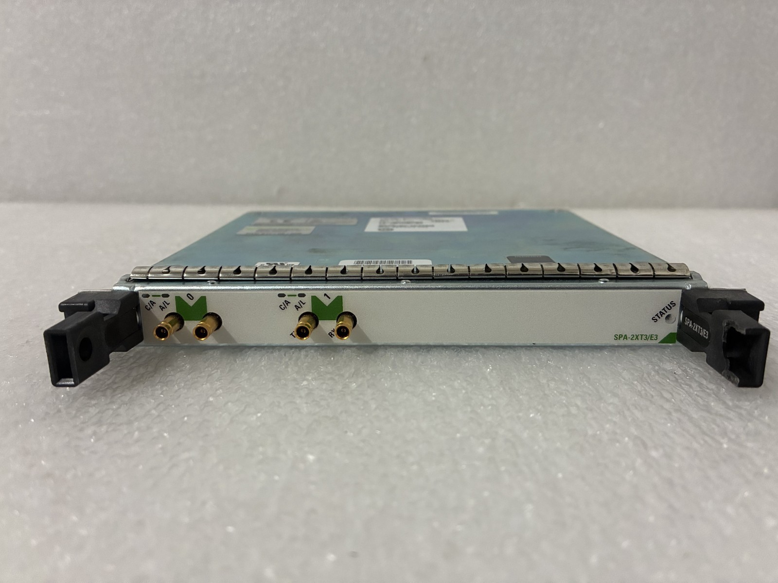 Lot of 2 Cisco SPA-2XT3/E3 2-Port Clear Channel T3/E3 Shared Port Adapter