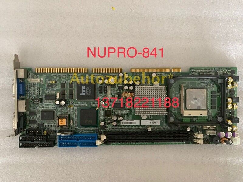 1pcs Used ADLINK IPC Board NuPRO-841 REV: 1.0 tested