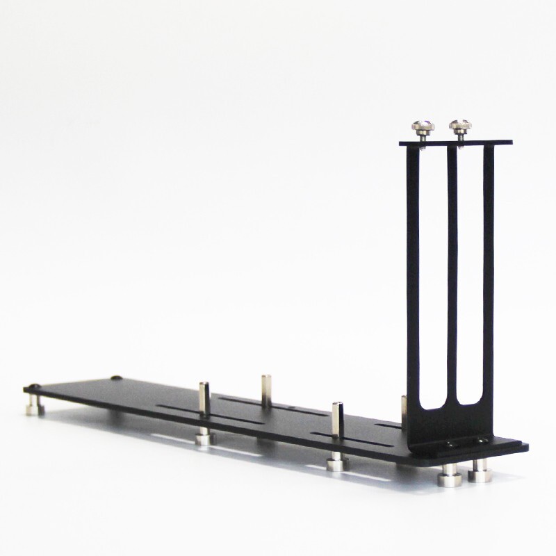 Vertical 90° Graphics Card Holder Bracket DIY Aluminum GPU Card Kickstand Base
