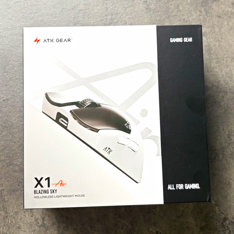ATK Gear X1 Air Blazing Sky Wireless Optical Gaming Mouse 65000DPI 5Btn WB